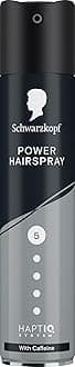 Schwarzkopf Hairspray Power 250ml, with Caffeine, Hold Level 5 Hair Styling, Hairspray for All Hair Types,Long-Lasting Power Hold, Vegan Formula*