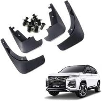 Autokaar OE Type/Box Type Car Mud Flap for MG Hector, Black