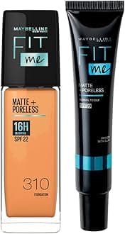 Fit Me Primer + Fit Me Foundation