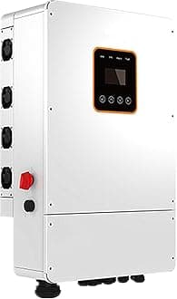 8000W Hybrid Solar Inverter 48V DC 120 Volt to 240 Volt AC Split- Phase Inver...