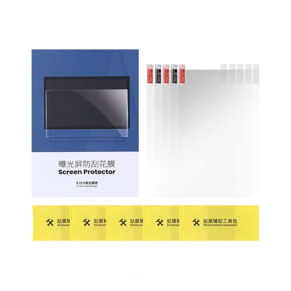 3 idea Imagine Create Print Screen Protector for Photon Mono X 6K/M3 Plus 5Pcs LCD Scratch-Resistant LCD Protective Film