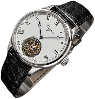 WatchAE - Sugess 2021 Tourbillon Watch Luxury Men Mechanical Wristwatches Hand Wind Seagull ST8230 Movement Sapphire Crystal Luxury Gift