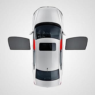 Car Window Sunshades for Toyota Fortuner 2006 2007 2008 2009 2010 2011 2012 2013 2014 2015 2016 Mesh Sunshade Magnetic Suction Blackout Curtain Half Shade Sun Protection Cover Interior Accessories