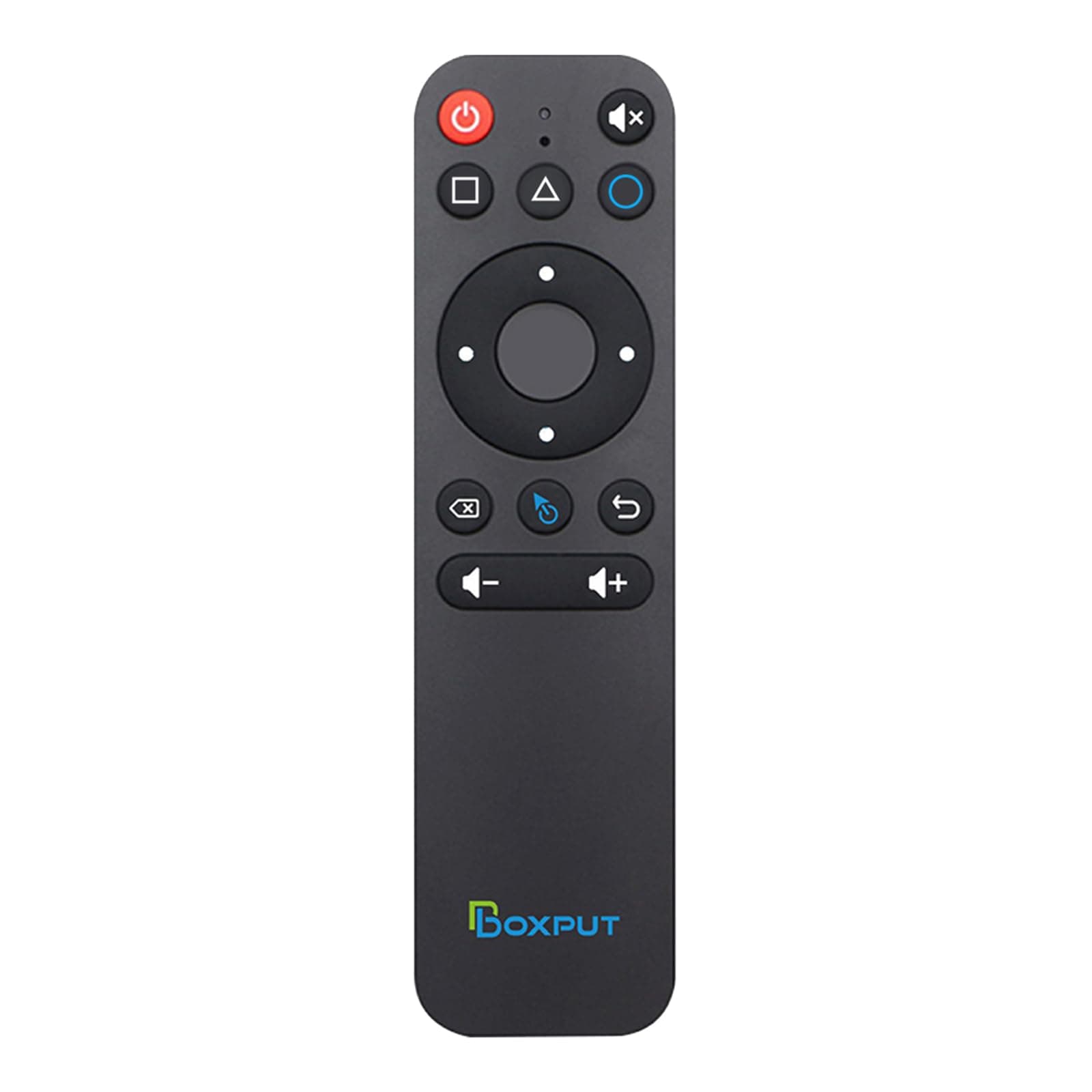 BPR1S BT Remote IR Learning Remote with Air Mouse and Voice Control Universal Replacement Remote for ATV Android Box TV Stick Set-Top Box