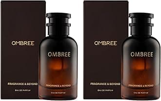 Fragrance & Beyond Ombre Eau de Parfum for Men 100ml Each – Imported French Perfume with Amber, Rose & Leathery Notes-Pack of 2