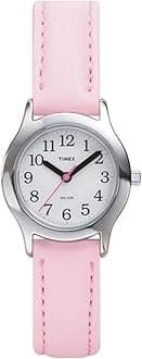 Youth T790814E Easy Reader Pink Leather Strap Watch