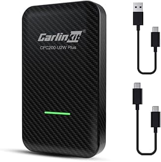 3.0 Wireless CarPlay Adapter uk,2025 Upgrade Carplay Adapter, Convert Wired CarPlay to Wireless CarPlay,Plug & Play Compatible with Cars from 2016 & iPhone iOS 18+
