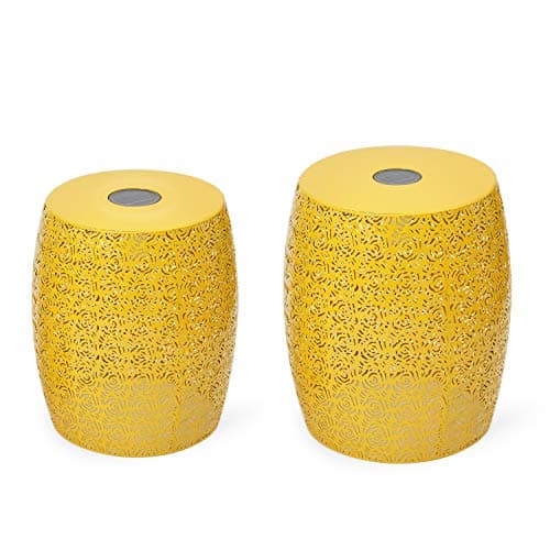 Adeco End Tables, Yellow