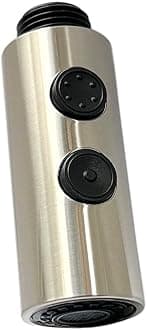 Kitchen Sink Faucet Sprayer Head Attachment, 2 Functions Pull Out Spray Head for Kitchen Faucet, Pull Down Faucet Head Replacement, Kitchen Tap Sprayer, Sink Sprayer Head Nozzle, G1/2 Male Connector