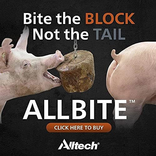 Alltech AllBite Pig Tail Biting Solution for Vice Behaviors - 25 LBs