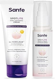 Spotlite Body Kit | Lightens Overlooked Areas | Brightens Intimates | Non Toxic | 6 In 1 Glo Cream | Spotlite Serum