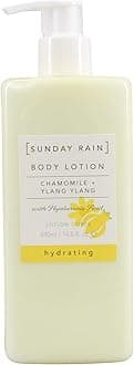 Chamomile and Ylang Ylang Body Lotion, Moisturising Cream, Hydrating Moisturiser with Hyaluronic Acid, Vegan and Cruelty-Free, 440ml
