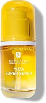 Yuza Super Serum Facial Serum with Yuzu Extract & Vitamin C for Radiant & Toned Skin - Nourishes, Moisturizes & Protects Korean Skincare – 1 fl oz