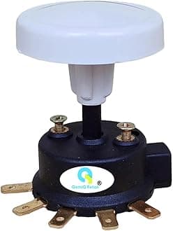 QemiQ Retail®-"Rotary Switch with Knob-5 PIN Type" for-Butterfly -Mixer Grinder Models (Not Suitable for Any Other Brands)