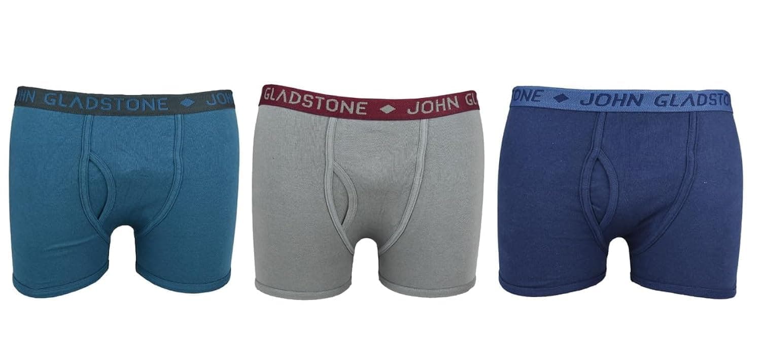 – Men's Cotton Interlock Trunk - 3 Pack