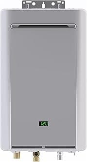 Rinnai RE199eN Non-Condensing Natural Gas Tankless Water Heater, Up to 7.6 GPM, Outdoor Installation, 199,000 BTU