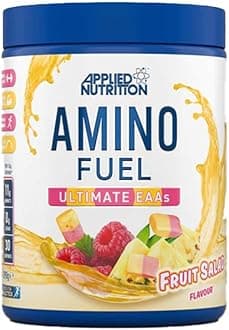 Applied Nutrition Amino Fuel - Essential Amino Acid (EAA) Powder Supplement Maximize Muscle Growth, Fruit Salad, Blue, 390 g