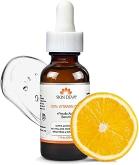 20% Vitamin C + E Ferulic Acid Serum girl women ferulic face glowing