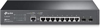 TP-Link TL-SG3210 v3 | 8 Port Gigabit Switch, 2 SFP Slots | Omada SDN Integrated | L2+ Smart Managed | IPv6 | Static Routing | L2/L3/L4 QoS, IGMP & LAG | 5 Year Manufacturer Warranty