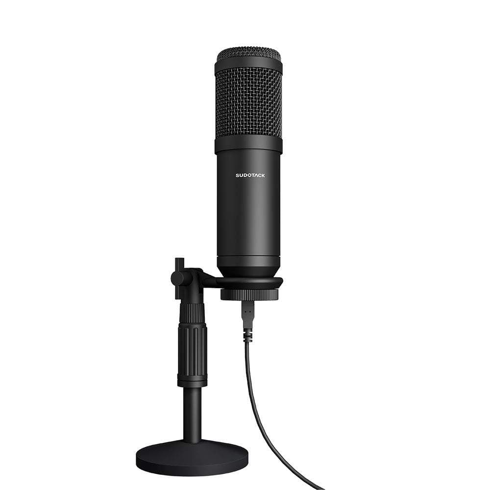 USB Computer Microphone, SUDOTACK Condenser PC Mic kit for Streaming, Recording, Podcasting, Gaming, YouTube, Skype, Zoom, Twitch, Compatible with Laptop Desktop Windows macOS (ST-850)