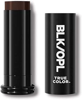 BLK/OPL Skin Perfecting Foundation Stick, SPF 15 Buildable & Blendable Face Foundation Makeup with Matte Finish - Full Coverage, Color Correcting & Sculpting - Hypoallergenic (Café Au Bae)