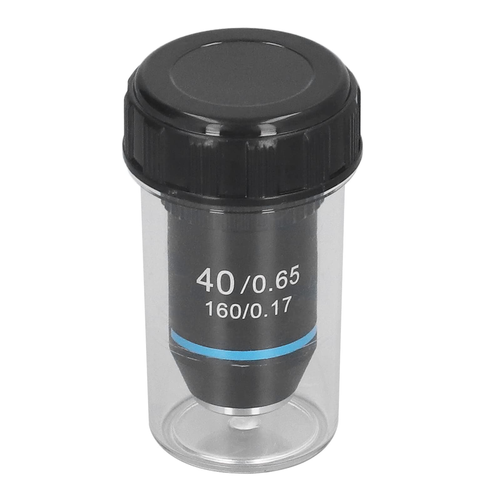 40X High Magnification Objective, 40X Achromatic Microscope Objective Lens High Magnification 20.2mm Thread for Compound Magnifier Supplies, Tools