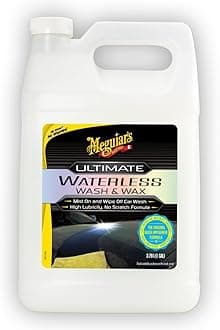 Ultimate Waterless Wash & Wax, Scratch-Free Waterless Car Cleaning Spray That Makes Detailing Quick and Easy, 2-in-1 Cleaner and Protection to Help Your Ride Shine, 1 Gallon (128 Oz)