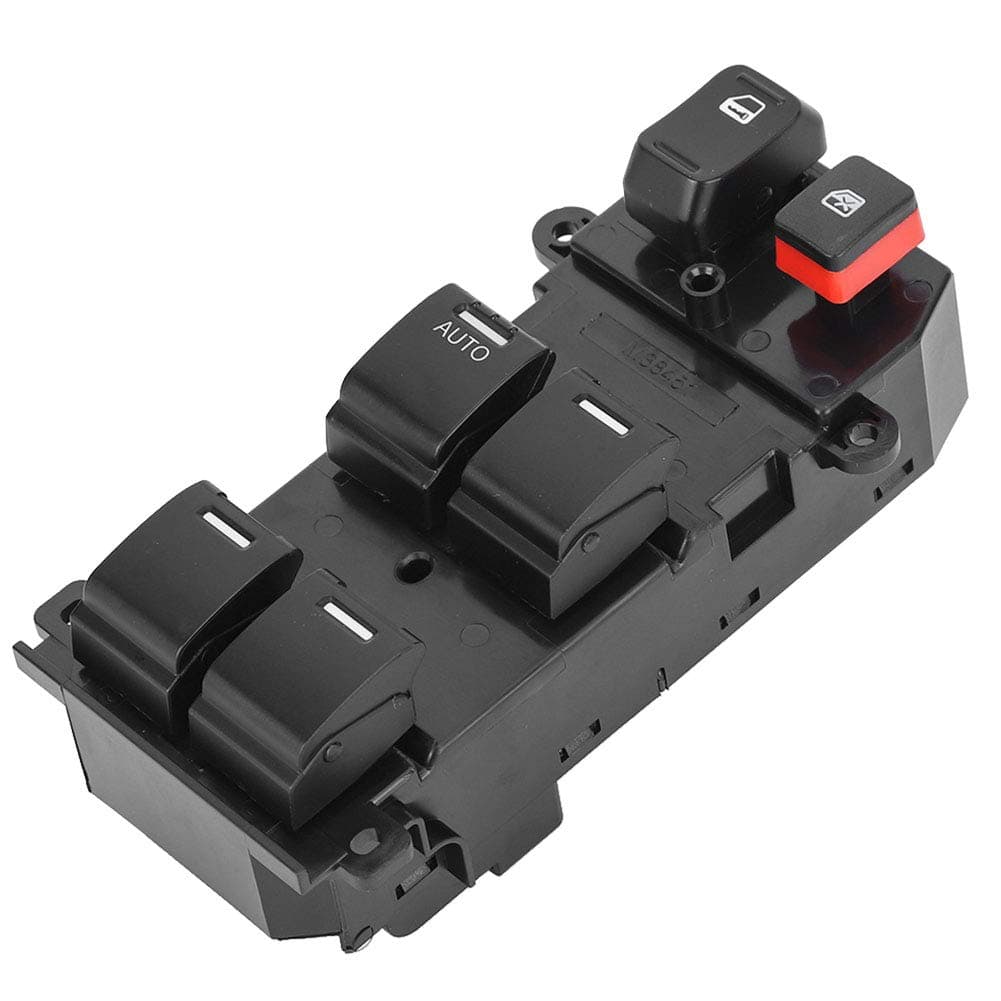 Power Window Switch, 35750-SWA-K01 Window Master Control Switch Replacement for Honda CRV 2.4L L4 2007-2011 35750-SWA-K01