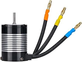 3650 brushless Motor 3300KV 4 Extremely high Torque Motor for RC Boat and 1/8 1/10 1/12 Remote Control Car Marine Ship（3650-3300KV）