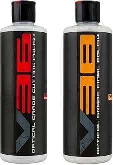 ChemicalGuys GAPVKIT101 V36 Optical Grade Cutting Polish and V38 Final Polish (473.2 ml)