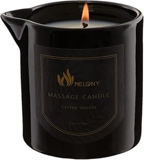 Massage Candle | Gentle Softening for Nourished, Hydrated, Balanced Skin | 230 g / 8.1 oz (Coffee Vanilla)