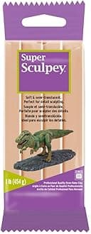 Poly Foam Super Sculpey (Beige), 1lbs. (454g) 39081690