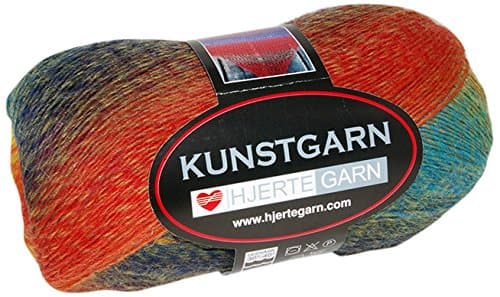 Hjertegarn Kunstgarn, 19 Rainbow