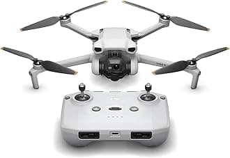 Mini 3, Drones with Camera for Adults 4K, 38-min Flight Time, up to 32800ft (10km) Video Transmission, True Vertical Shooting, GPS Auto Return Integrated, Mini Drone with Camera for Beginners