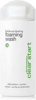 Clear Start Breakout Clearing Foaming Wash - Fights Breakouts, Cleans & Removes Dead Skin Cells, Dirt & Excess Oils, Purifies Skin, for Face, Back & Neck, Suits All Skin Types