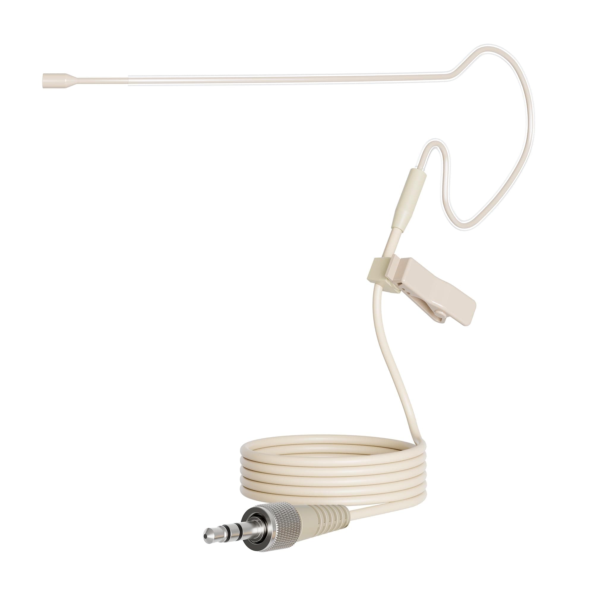 J K Pro Headset Headworn Single Earhook Microphone MIC-J S90 Compatible with Sennheiser Wireless Transmitter