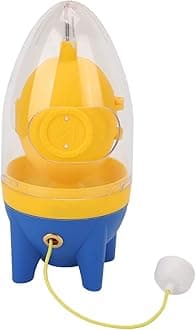 Manual Egg Shakers, Egg White and Yolk Spin Mixer Egg Spinner for Boiled Golden Eggs, Egg Scrambler Egg Shaker Whisk Hand Powered Golden Egg Maker Kitchen Gadgets