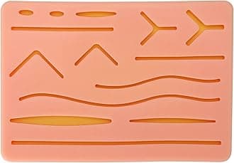 GoolRC Silicone Practice Pad Surgicals Suture Exercise Training Kit for Dermatologist Students