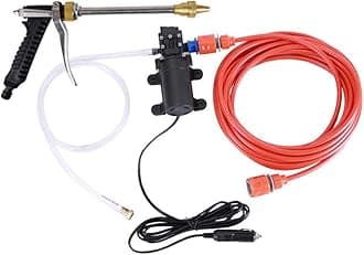 – MACHSWON DC 12V High Pressure Car Sprayer Washer Portable Car Electric Water Cleaner Washing Kit