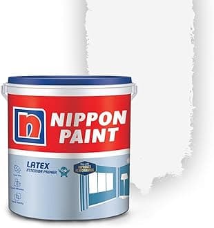 Nippon Paint Acrylic Latex Interior Primer (4 L, White)