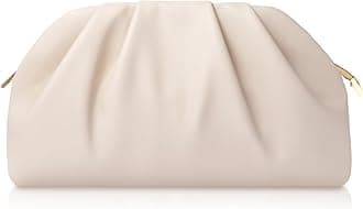 lovyoCoCo Clutch Purse for Women Soft Pleated PU Wedding Clutch, Elegant Evening Bag for Galas, Proms,Cocktail Parties