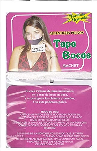 from: SUPER FAST SHIPPER HIBISCUS EXPRESS, http://www.amazon.com/shops/AXD9LOVGJXES3 TAPA Boca POLVO ESPIRITUAL - Shut UP Sachet Powder