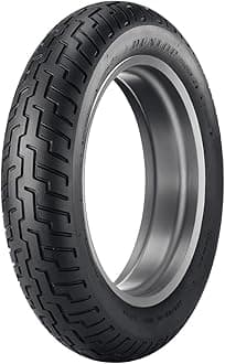 Dunlop D404 Tire - Front - 130/70-18, Tire Size: 130/70-18, Rim Size: 18, Speed Rating: H, Tire Type: Street, Tire Construction: Bias, Position: Front, Tire Application: Cruiser 32NK78