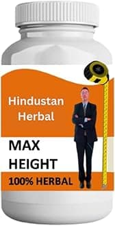 Max Height,100% Natural || Natural Height Growth Supplement Height Increase Capsules Helps for Height Growth, Grow Taller