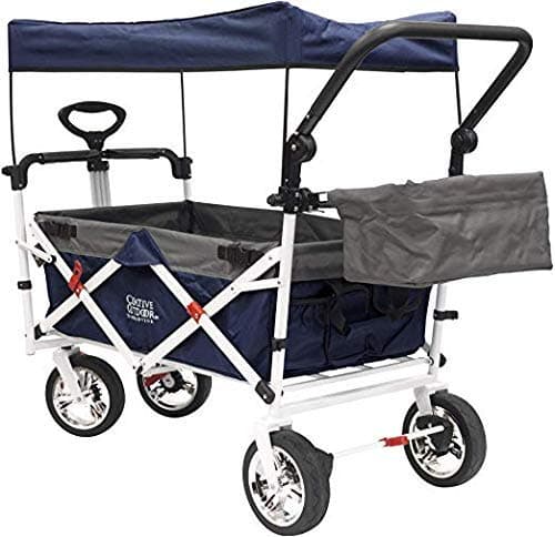 Creative Outdoor DistributorPush/Pull Collapsible Wagon - Navy, N/A
