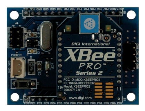 Atmega8 Xbee Compact Development Board