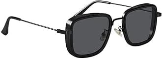 ELEGANTESmooth Leg Covers Lightweight Square Kabir Singh Sunglasses for Men
