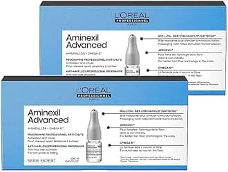 L'Oreal Professionnel DOUBLE Aminexil Advanced Anti-Hair Loss Programme for hair prone to falling 10x6ml