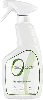 Zero Odor - Pet Odor Eliminator for Strong Odor, Eliminate Air & Surface Odors – Patented Molecular Technology Best For Carpet, Furniture, Beds Smell Great Again (Over 400 Sprays Per Bottle)
