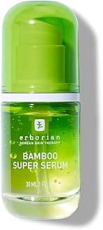 Bamboo Super Serum - Facial care with bamboo extract and Hyaluronic acid - Long-lasting intense hydration - 30 ml, Green